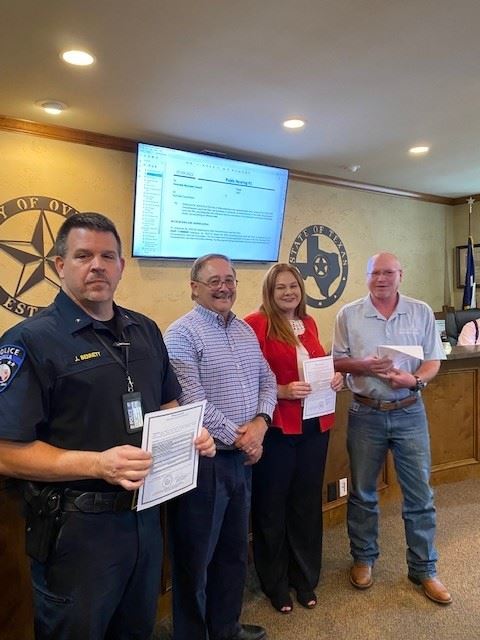 Police week. Clerks week. PW works week. Mayor. May 2022